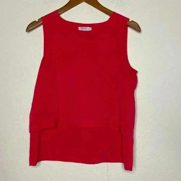 1.State Layered Pink Tank - Picture 2 of 7